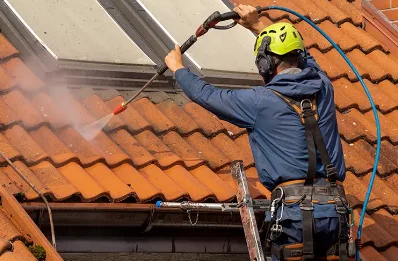 Démoussage et hydrofuge de toiture à Aumur